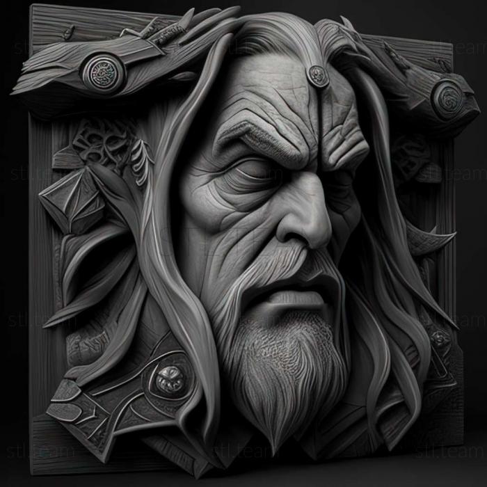 3D model Warcraft 3 The Frozen Throne game (STL)